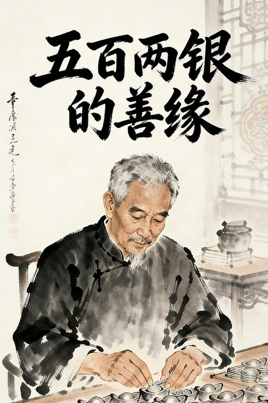 五百两银的善缘封面