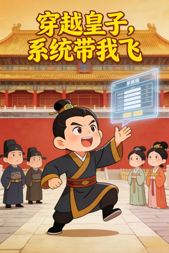 穿越皇子,系统带我飞封面