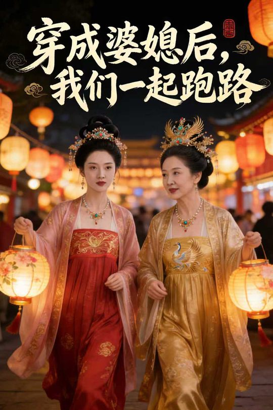 穿成婆媳后,我们一起跑路封面