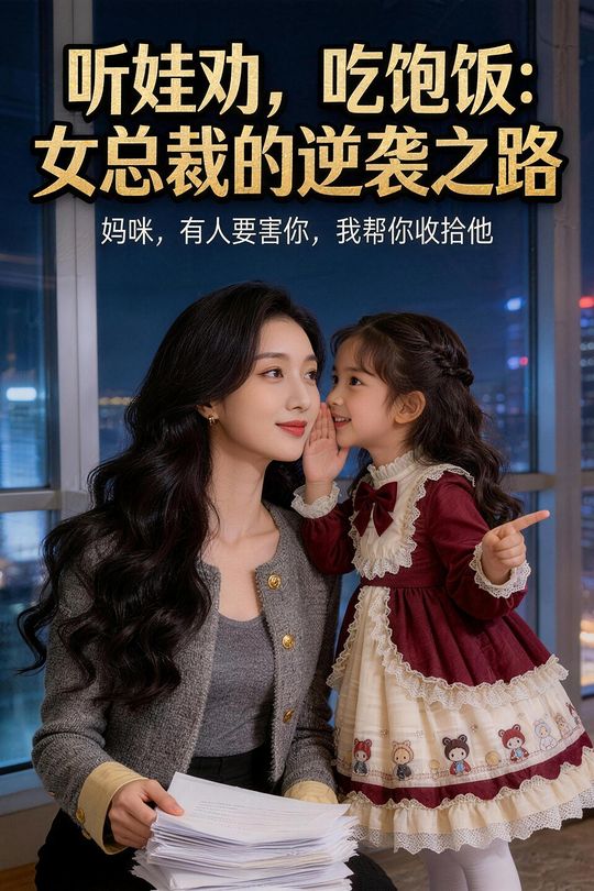 听娃劝,吃饱饭:女总裁的逆袭之路封面