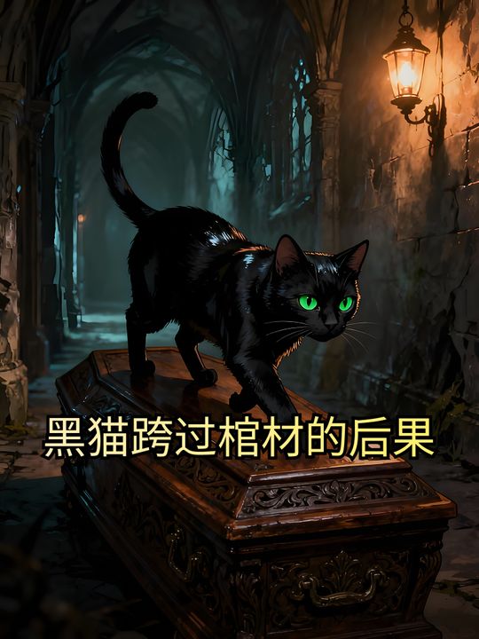 黑猫跨过棺材的后果封面