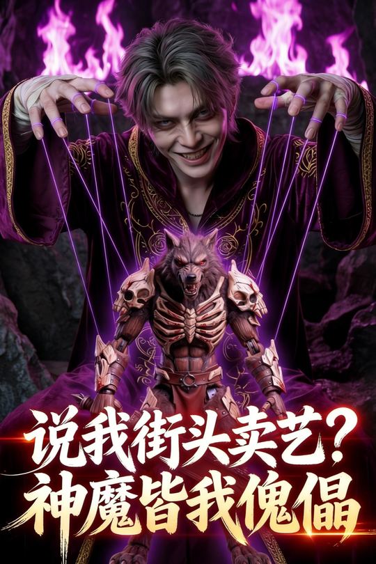 说我街头卖艺?神魔皆我傀儡封面
