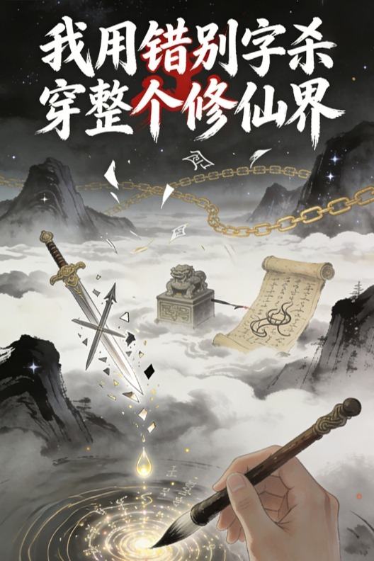 我用错别字杀穿整个修仙界封面