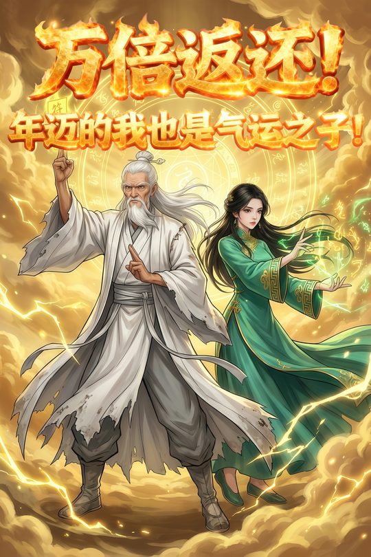 万倍返还!年迈的我也是气运之子!封面