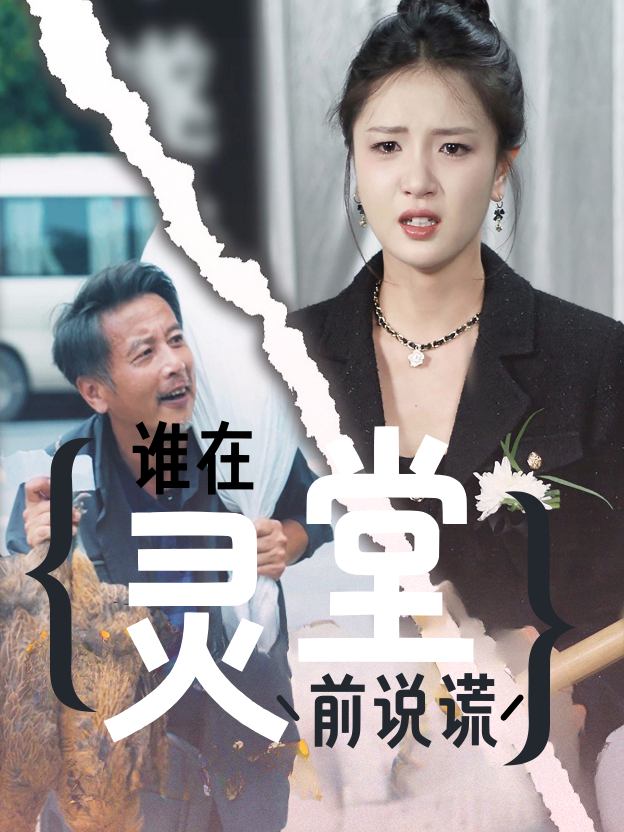 谁在灵堂前说谎封面