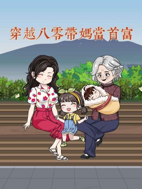 穿越八零带妈当首富封面