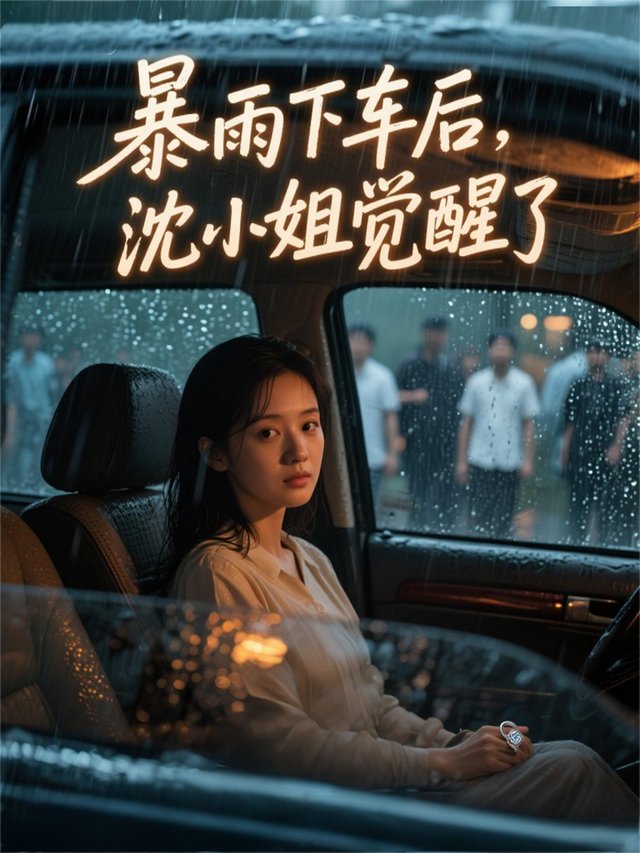 暴雨下车后,沈小姐觉醒了封面