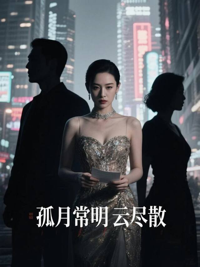 孤月常明云尽散封面