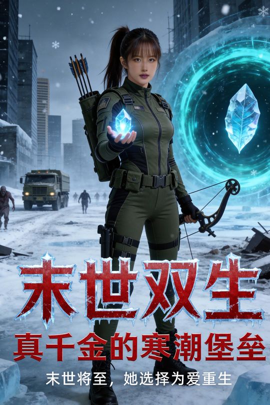 末世双生真千金的寒潮堡垒封面