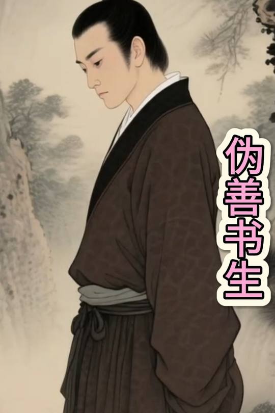 伪善书生封面