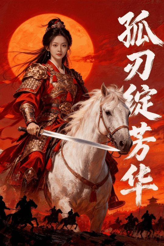 孤刃绽芳华封面