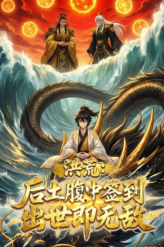 洪荒:后土腹中签到,出世即无敌封面