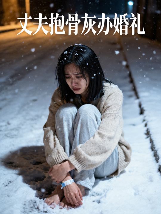 丈夫抱骨灰办婚礼封面
