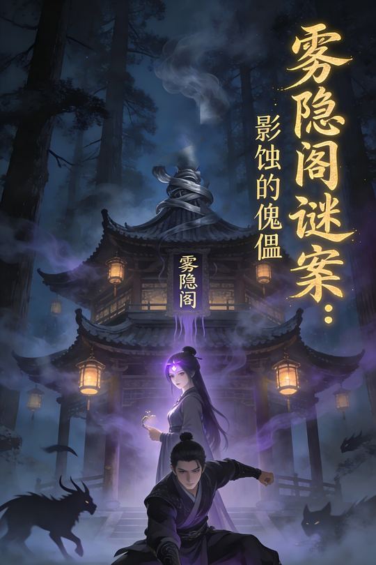 雾隐阁谜案:影蚀的傀儡封面