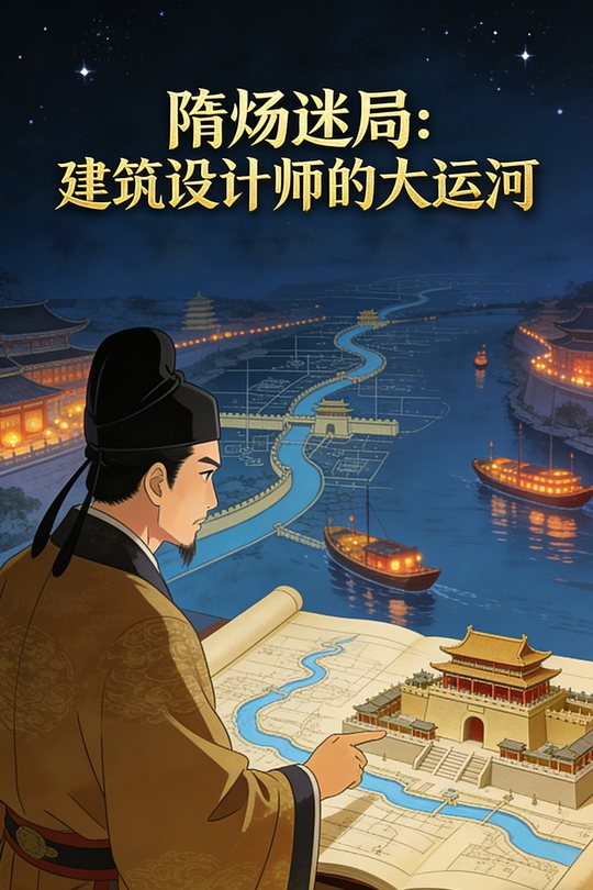 隋炀迷局:建筑设计师的大运河封面