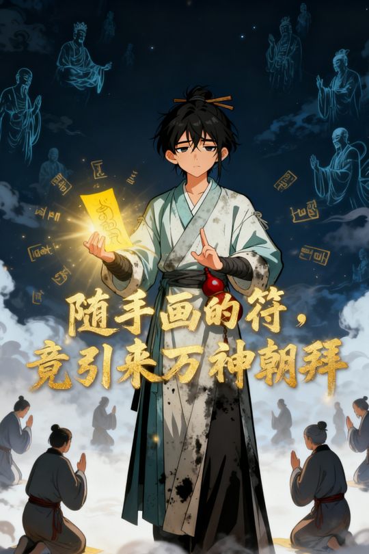 随手画的符,竟引来万神朝拜封面