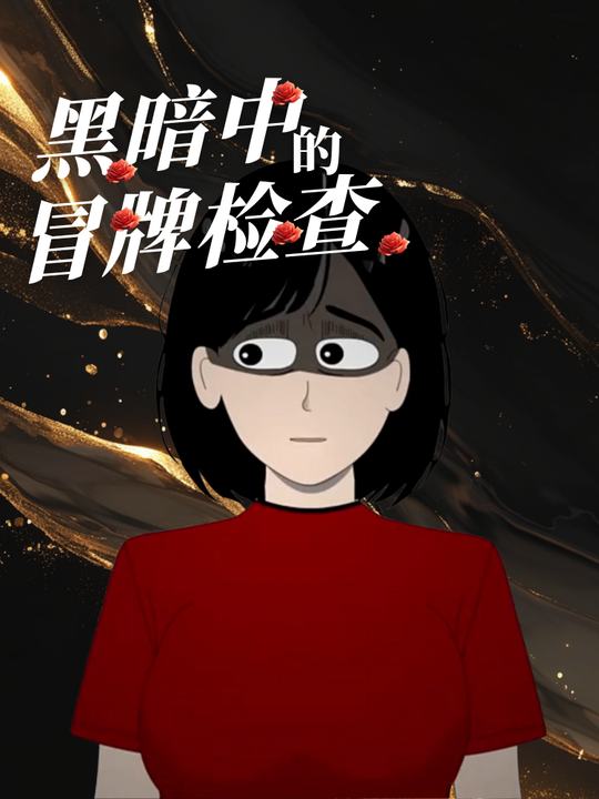 黑暗中的冒牌检查封面