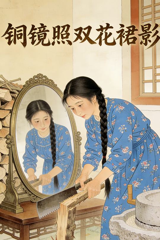 铜镜照双花裙影封面
