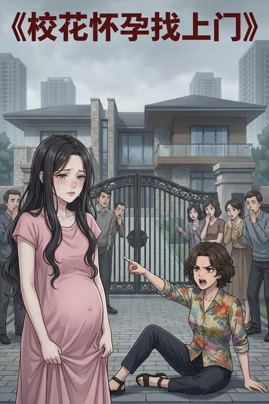 校花怀孕找上门封面