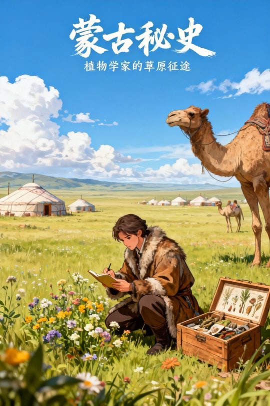 蒙古秘史:植物学家的草原征途封面