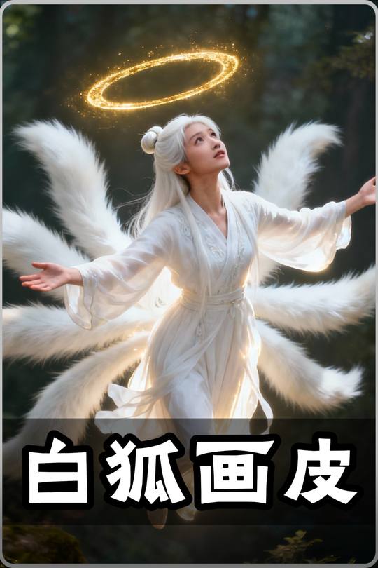 白狐画皮封面