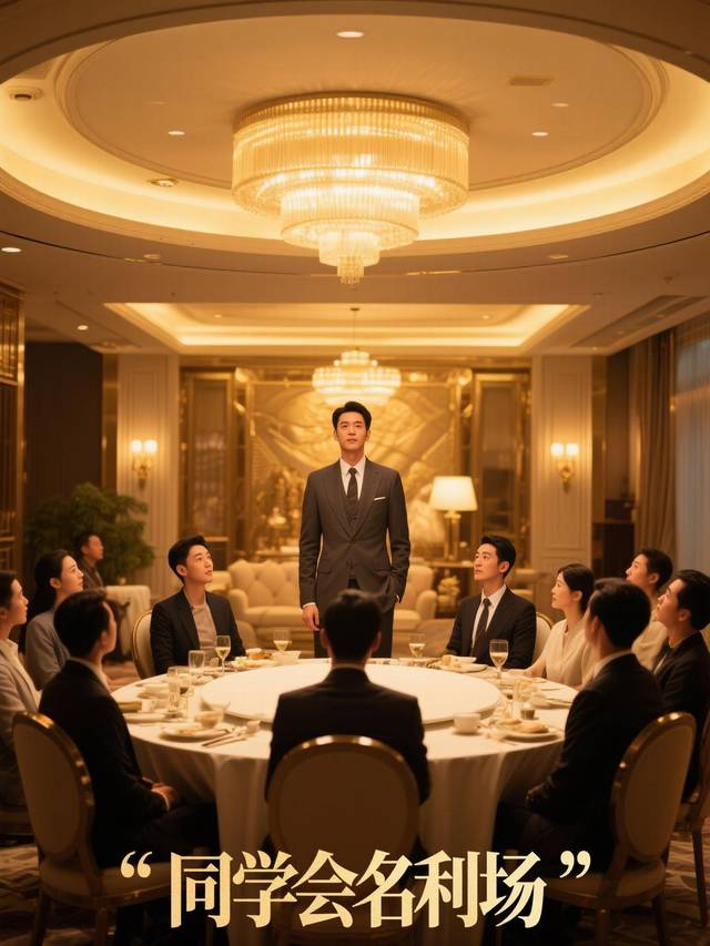 同学会名利场封面