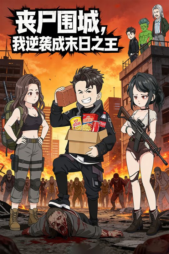 丧尸围城,我逆袭成末日之王封面