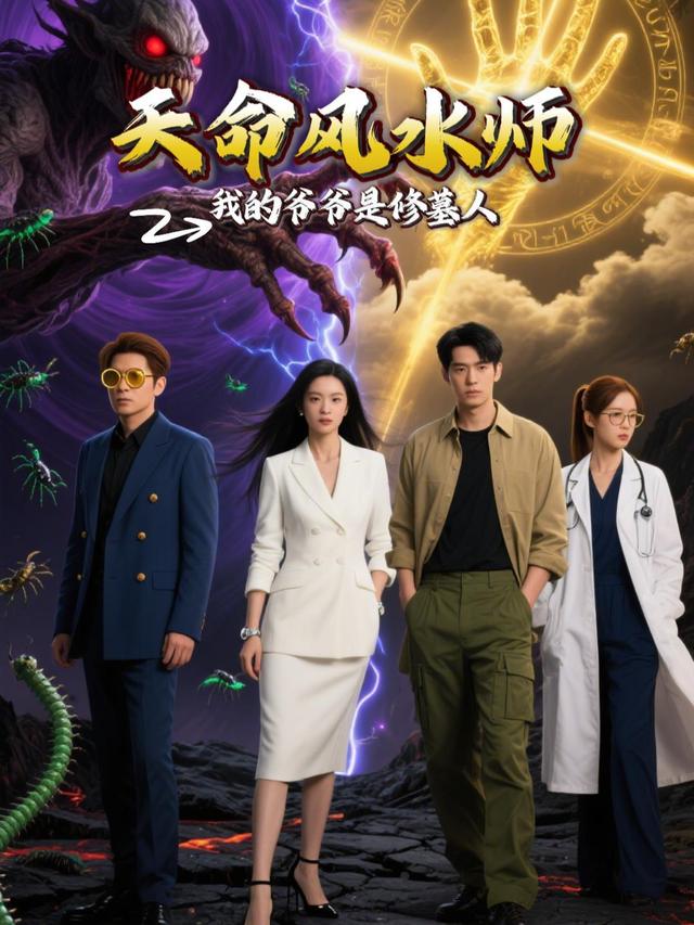 天命风水师,我的爷爷是修墓人封面