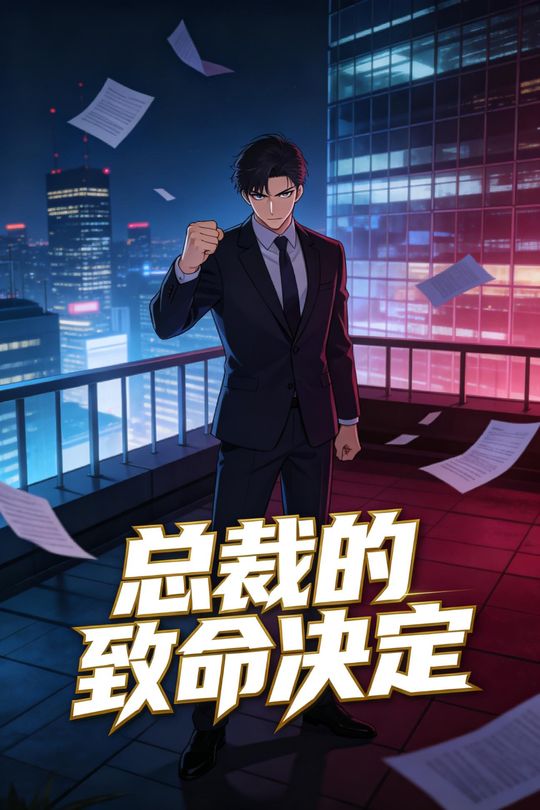 总裁的致命决定封面