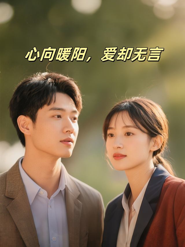 心向暖阳,爱却无言封面