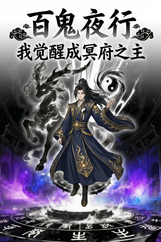 百鬼夜行,我觉醒成冥府之主封面