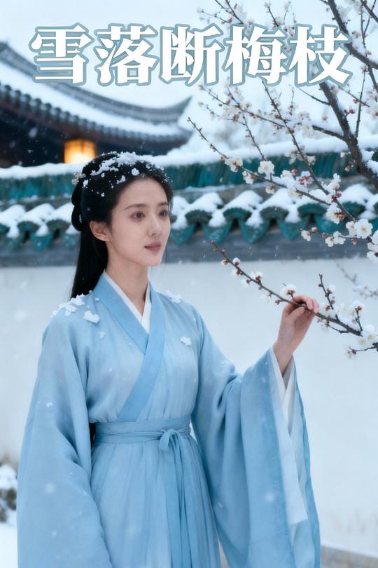 雪落断梅枝封面