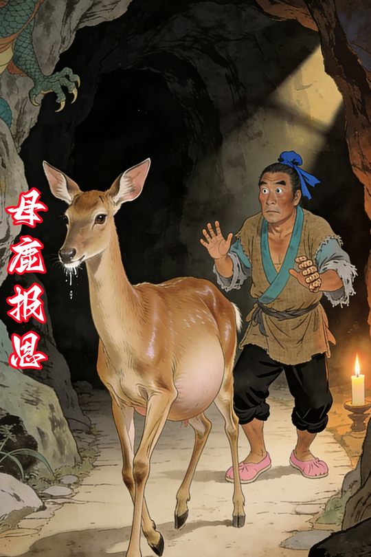 母鹿报恩封面