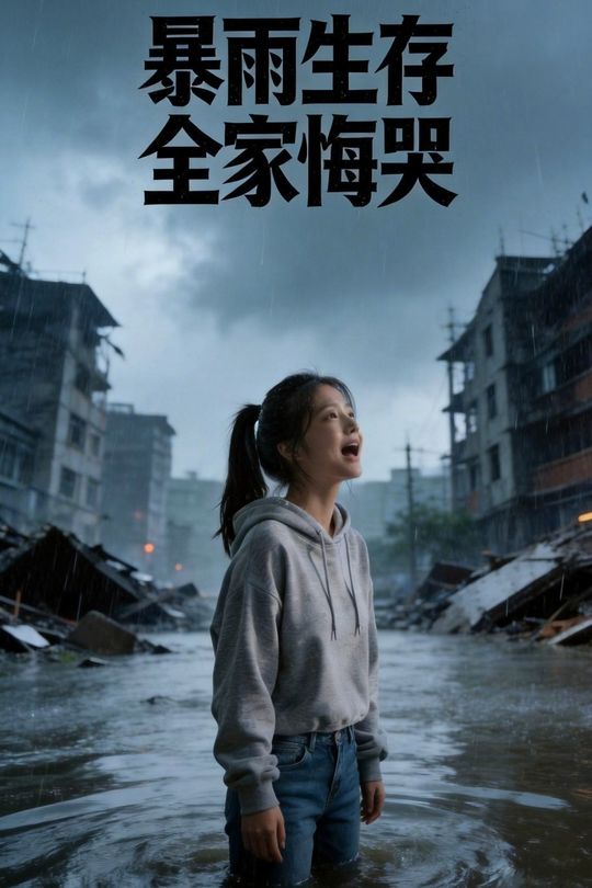 暴雨生存:全家悔哭封面