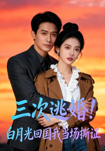 三次逃婚!白月光回国我当场撕证封面