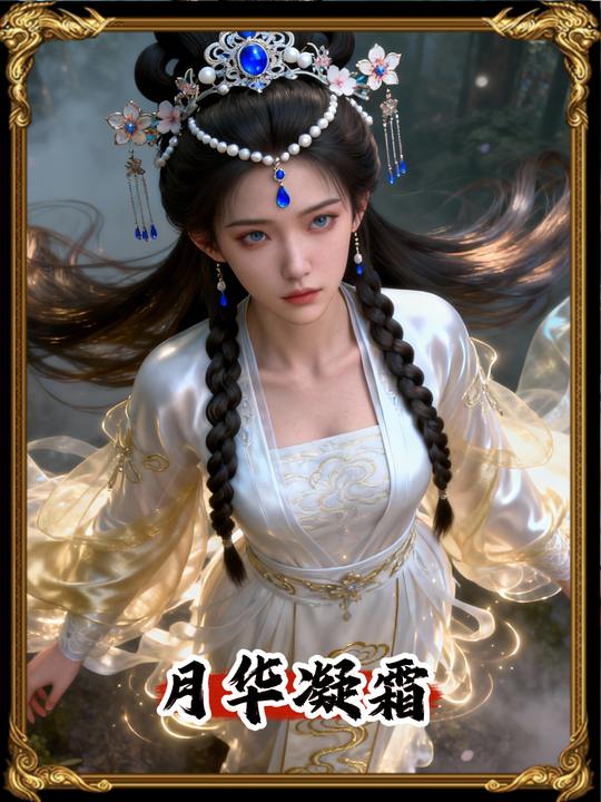 月华凝霜封面