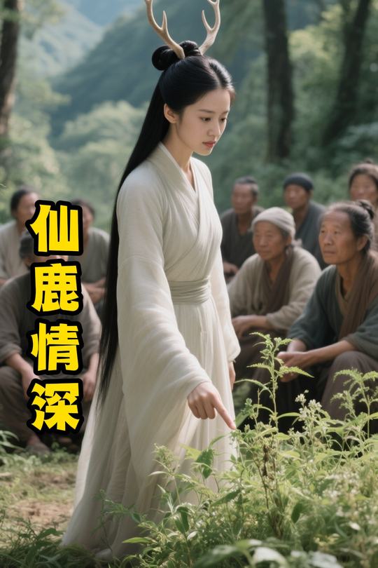 仙鹿情深封面
