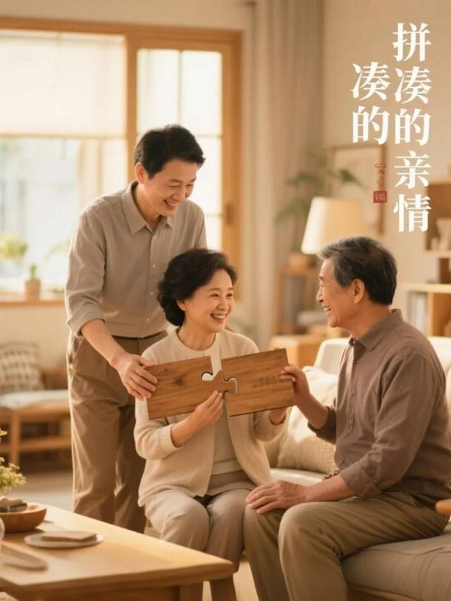 拼凑的亲情封面