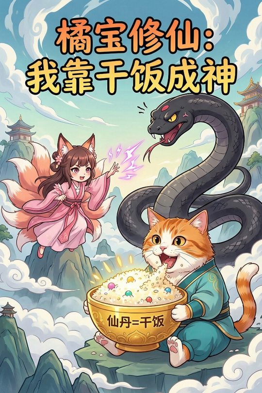 橘宝修仙：我靠干饭成神封面
