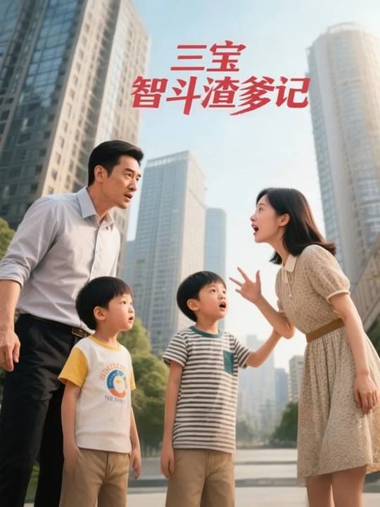 仨宝智斗渣爹记封面