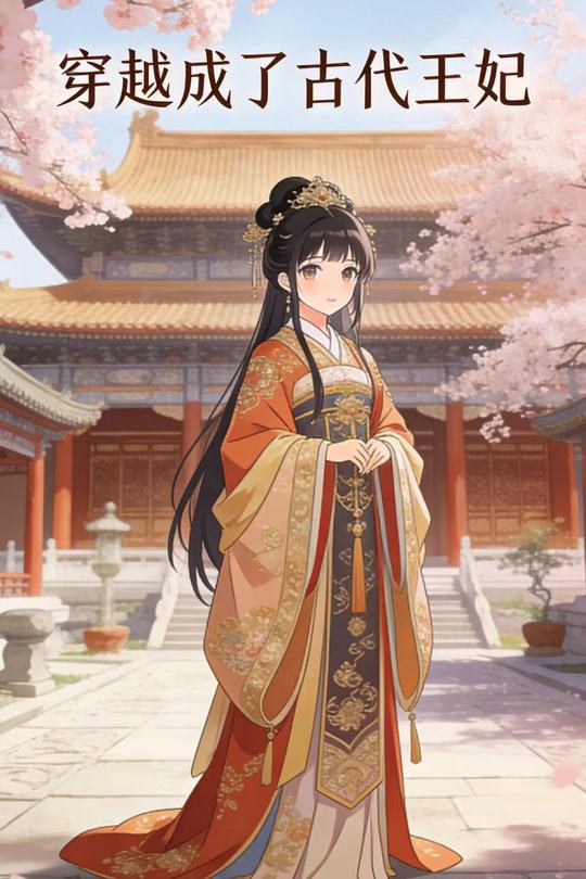 穿越成了古代王妃封面