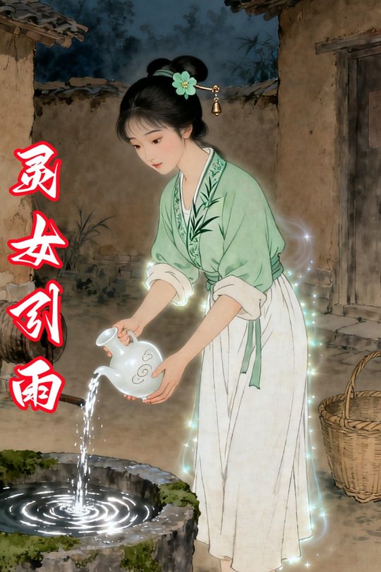 灵女引雨封面