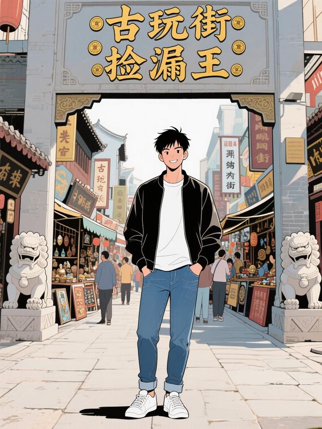 古玩街捡漏王封面