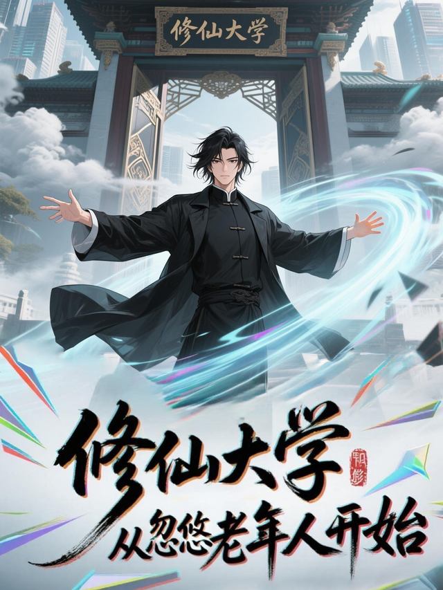 修仙大学，从忽悠老年人开始封面