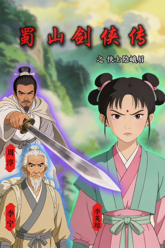 蜀山剑侠传之侠士隐峨眉封面