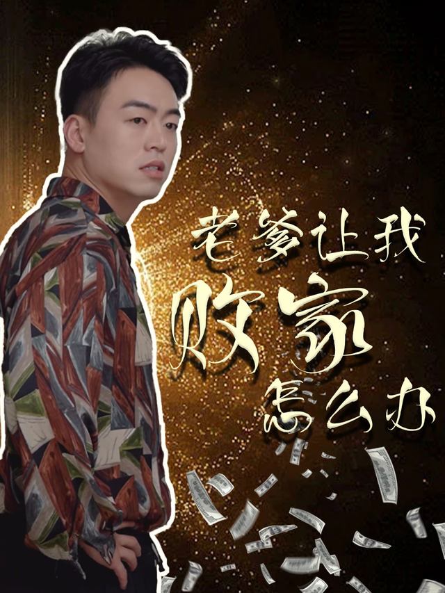 老爹让我败家怎么办封面