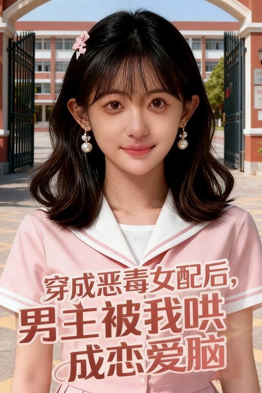 穿成恶毒女配后，男主被我哄成恋爱脑封面