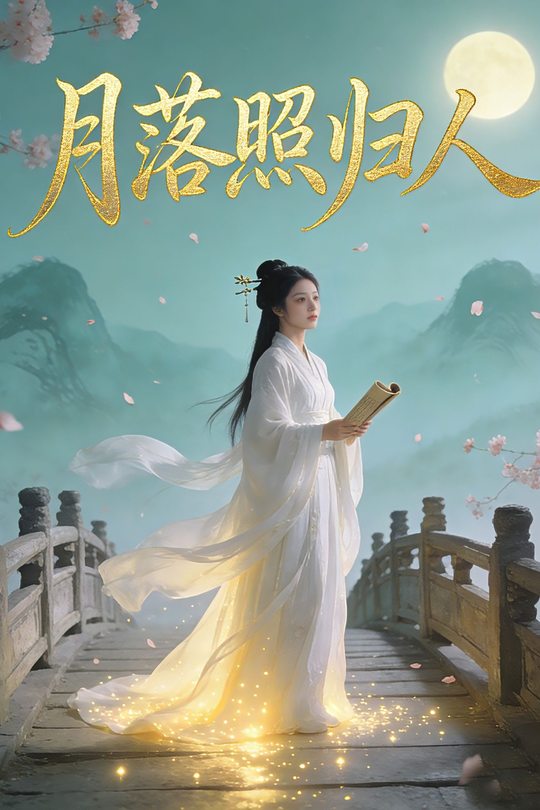 月落照归人封面