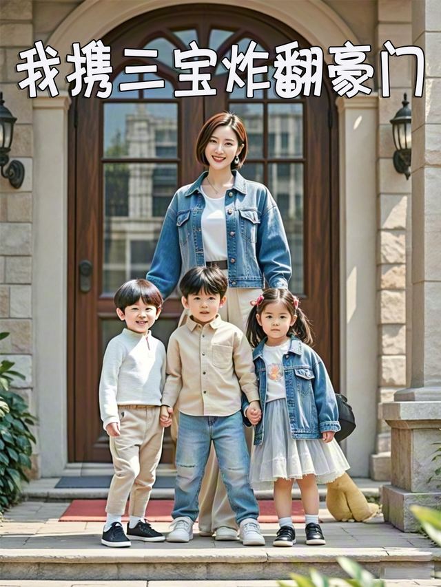 我携三宝炸翻豪门封面