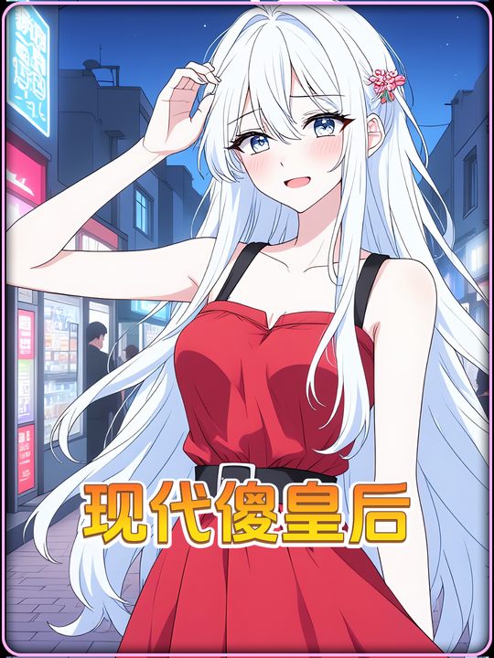 现代傻皇后封面